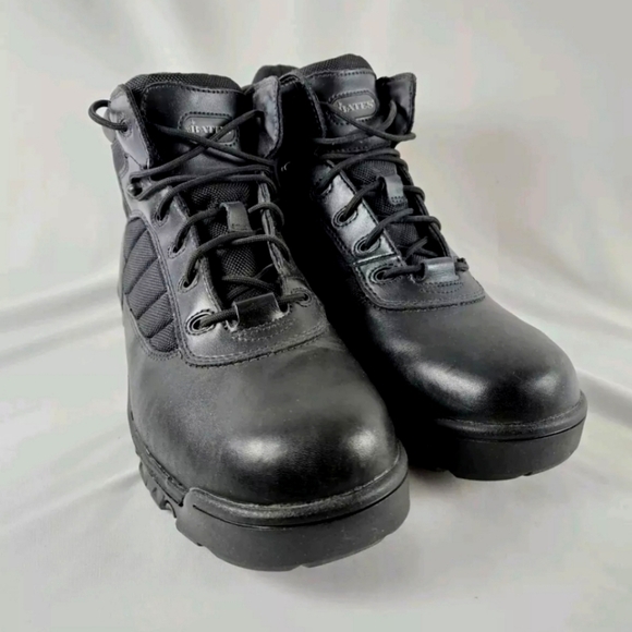 BATES Men\'s Black Leather Recon/Tactical Boots. Sz 12M NWOT
